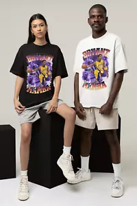Kobe Bryant NBA Graphic Tee T-Shirt Los Angeles Lakers Unisex Retro Collage - Picture 1 of 11
