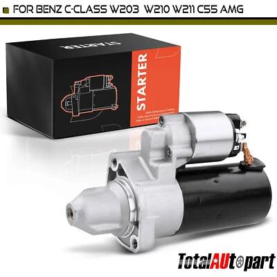 Starter Motor for Mercedes-Benz W202 C140 C215 A208 W463 W221 C280 1.7KW CW 10T - Image 1 of 4