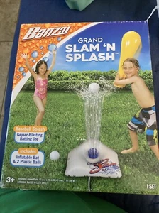 Banzai Grand Slam n Splash Water Baseball Game Practice Set - Picture 1 of 5