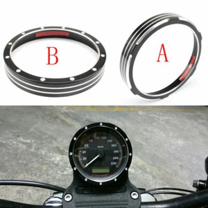 Billet Speedometer Trim Bezel Fit For Harley Sporster 883 1200 XL Dyna Low Rider - Bild 1 von 10