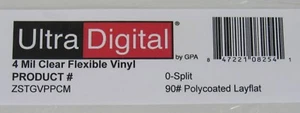 NEW 400-Sheets 13x19 GPA Ultra Digital 4 mil CLEAR Flexible Vinyl for HP Indigo  - Picture 1 of 5