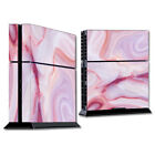 Ps$ Playstation Console Skins Decals Wrap - Pink Stone Marble Geode