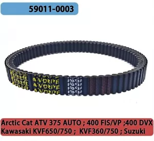 Drive Belt 850x30 For Kawasaki Brute Force 650 750 4X4i EPS KVF360 59011-0003 - Picture 1 of 9
