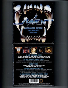 RAVEN - SCREAMIN DOWN THE HOUSE 85-88 (4CD 2025) NEW *49 TRACKS* - Picture 1 of 4