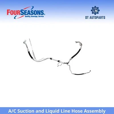 Para 2017-2018 Hyundai Tucson A/C conjunto de mangueira de linha líquida e sucção 4 estações - Imagem 1 de 3