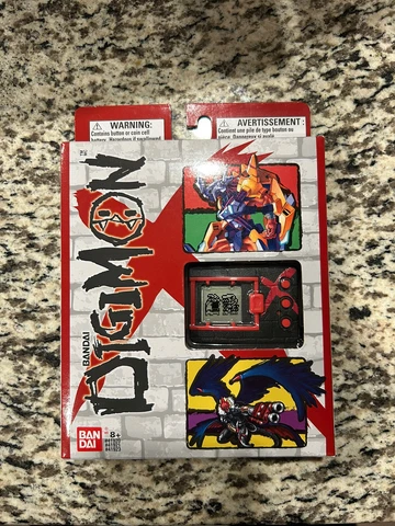 Bandai Digimon Digivice X Black/Red English Version Virtual Pet (2021) Brand New Cover
