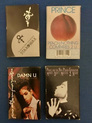 Prince Cassette Single 4-Pack: “Nothing Compares” Staxowax” “Money Don’t Matter” Foto 1 de 4