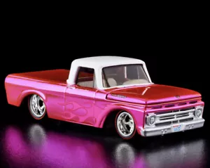 1962 Ford F100 - Hot Wheels Collectors RLC Exclusive Pink Edition In Hand - Picture 1 of 4