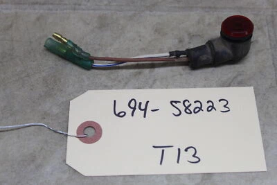 Yamaha Big Bear 350 1996-1999 tablero rojo aceite indicador luz lámpara Foto 1 de 4