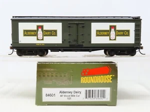 HO Scale Roundhouse 84601 NMCX Alderney Dairy 40' Wood Milk Car #101 - Picture 1 of 11