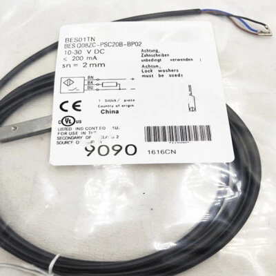 Replacement For Proximity Sensor Inductive Sensor BES01TN BES Q08ZC-PSC20B-BP02  - Image 1 of 4