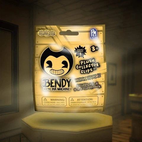 Bendy and the Ink Machine: Plush Collector Clips - Series 1 NEW Cover