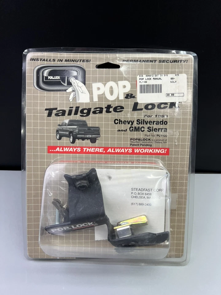 Замок на ручку задней двери Pop N Lock PL1100 для Chevy Silverado/GMC Sierra - Изображение 1 из 4