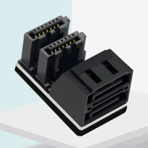 2 convertitori adattatori SATA 7 pin Plug and Play per computer SSD HDD (180 gra - Afbeelding 1 van 7