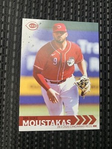 2020 Kahns Baseball Trading Card Cincinnati Reds Team Issued Mike Moustakas