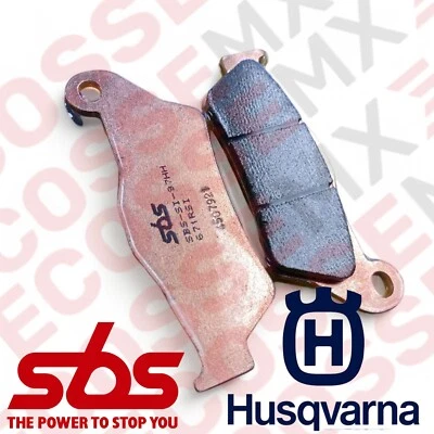 PASTILLAS DE FRENO DELANTERAS HUSQVARNA FE501 SBS RENDIMIENTO SINTERIZADO 671RSI 2014-2024 Foto 1 de 4