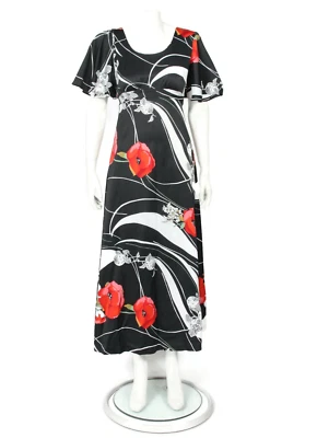 Vestido De Colección Mid Century Tori Richard Honolulu Liberty House Manga Ángel XS/6/741 Foto 1 de 4