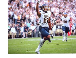 Foto de fútbol americano firmada de Alex Wesley del norte de Colorado 8x10 b - Imagen 1 de 1