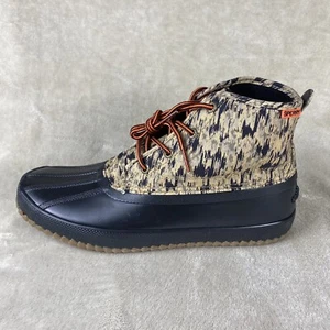 Sperry Breakwater Duck Boots Men's Size 9.5 M Memory Foam Camo, Black, outdoors - Picture 1 of 10