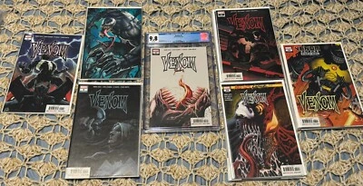 Venom No3 CGC 9.8 2018 1-й выпуск Knull, плюс дополнения, Cates Stegman почти полный выпуск - Изображение 1 из 4