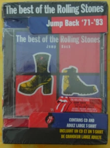 ROLLING STONES "Jump Back" CD + T-Shirt Box Rare - Picture 1 of 1