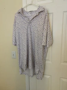 Peter Millar Summer Comfort Men’s Polo Size XL Short Sleeve White And Blue - Picture 1 of 7