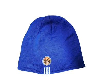 New York Knicks Cuffless Rev Knit Beanie Hat Winter Ski Cap NBA Licensed New - Image 1 of 3