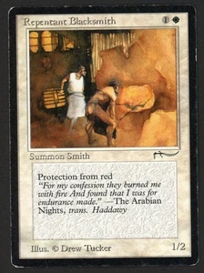 ***Repentant Blacksmith*** MTG Arabian Nights Magic Kid Icarus - Picture 1 of 2