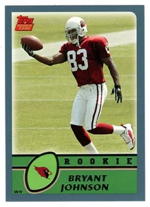Bryant Johnson RC - Arizona Cardinals (NFL) 2003 Topps Football # 334 Mint - Picture 1 of 1