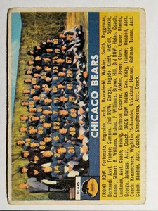 1956 Topps #119 Chicago Bears (GOOD) - Picture 1 of 2