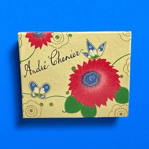 Andre Chenier Vintage “Jipsee Fleurs” Face Powder In “Peach” - 3.75oz Sealed Box - Picture 1 of 7