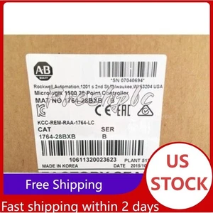 New Sealed AB 1764-28BXB SER B MicroLogix1500 28 Point Controller Allen Bradley - Picture 1 of 4