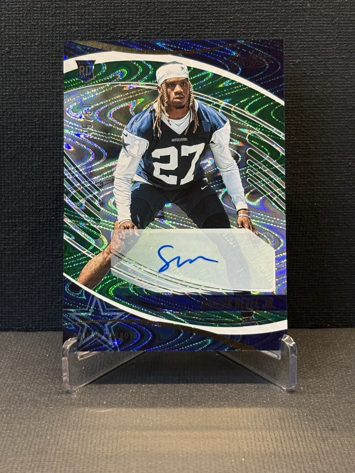 2025 Absolute Shavon Revel Jr #176 Rookie Signatures Green Wave /40 Cowboys - Image 1 of 3