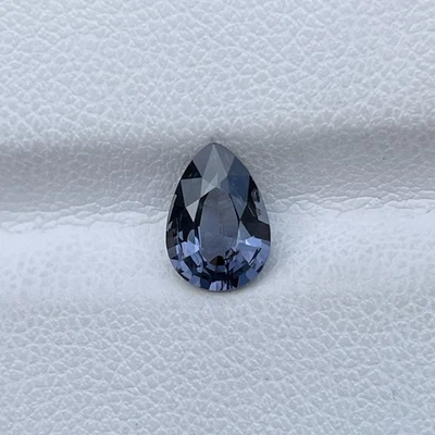 1.21 Ct Natural Purple Spinel Pear Cut Loose Gemstone for Fine Jewelry - Image 1 of 4
