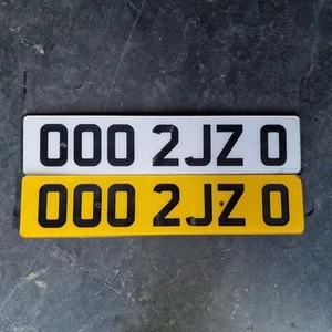2JZ Registration. Ideal For Supra Enthusiast Or Engine Swapped Vehicle. - Picture 1 of 1