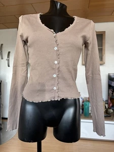 Braunes L-Shirt von Only Gr. S - Bild 1 von 4