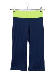 TCM Leggings Sportivi Donna Blu con Logo (IT 40, EU 36) - Foto 1 di 3