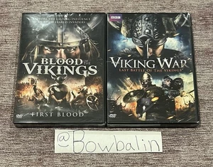 BBC : Viking War & Blood Of The Vikings (2 DVD Set) New & Sealed Action Media ! - Picture 1 of 7