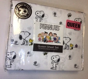 Set lenzuola Peanuts Snoopy & Woodstock Queen Berkshire Co.  - Foto 1 di 5