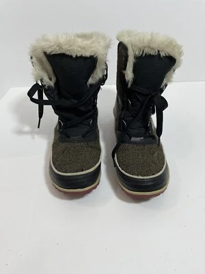 Bota Sorel Tivoli Espiga Marrón Tobillo Con Cordones LL5179-202 Para Mujer Talla US 7 Foto 1 de 4