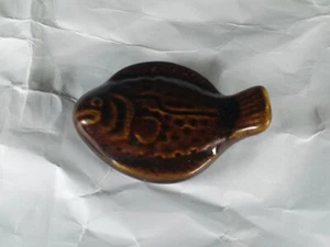 chopstick rest flounder Pottery / made in Japan - Picture 1 of 9