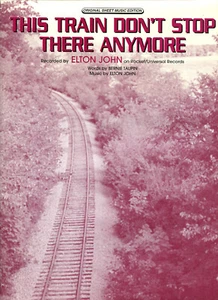 Noten von 2001 ~ THIS TRAIN DON’T STOP THERE LONGER ~ Elton John ~ Vintage! - Bild 1 von 1
