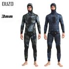 3mm Men Spearfishing Wetsuit Camouflage Neoprene One-piece DivingSuit Cold Water