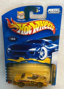 Hot Wheels 2003 LANCIA STRATOS #134 Yellow w/Gold Pr5 Spokes - Picture 1 of 3