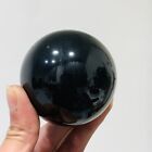 312G Natural Obsidian Quartz Ball Crystal Sphere Meditation Energy Healing