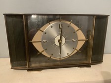 Vintage Mid Century 1960s Metamec Atomic Eye Mantle Clock