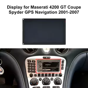 5.8" LCD Display For Maserati 4200 GT Spyder Coupe GPS Navigation Screen - Foto 1 di 5