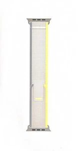 Genuine Apple Watch Band Trail Loop(49mm)Yellow/Beige S/M (130-180mm wrist) - Zdjęcie 1 z 5