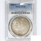 1880-O Morgan Silver Dollar Coin PCGS AU58