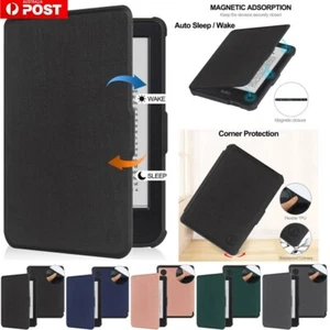 For Kobo Libra Colour Clara BW 6" 7" Tablet Smart Leather Case Flip PU Cover - Picture 1 of 24